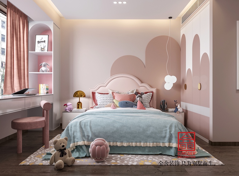 东南智汇城150平米轻奢风格装修-卧室
