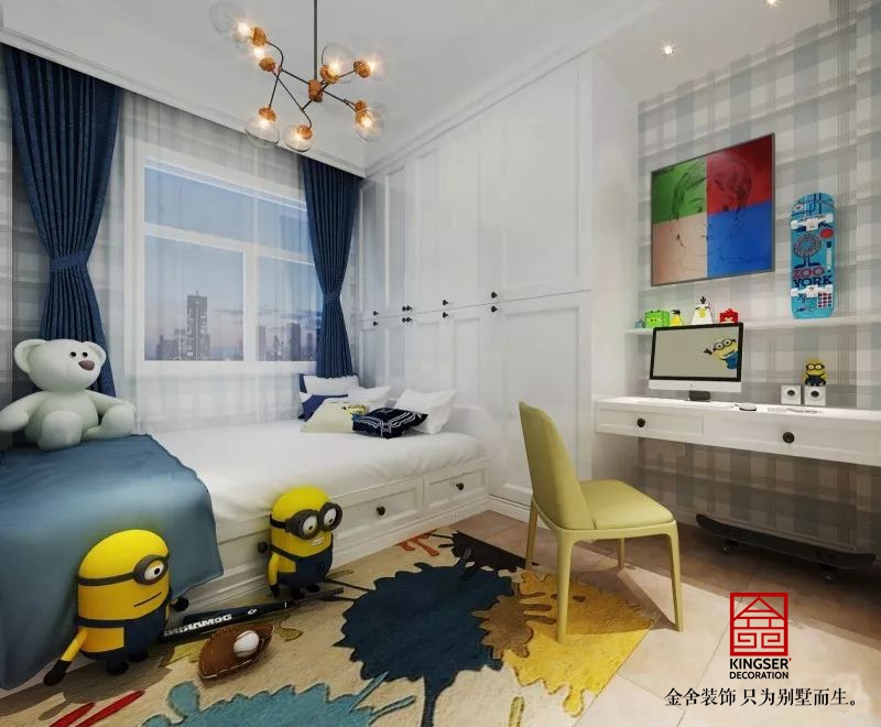 碧桂园180连拼现代简欧风格效果图