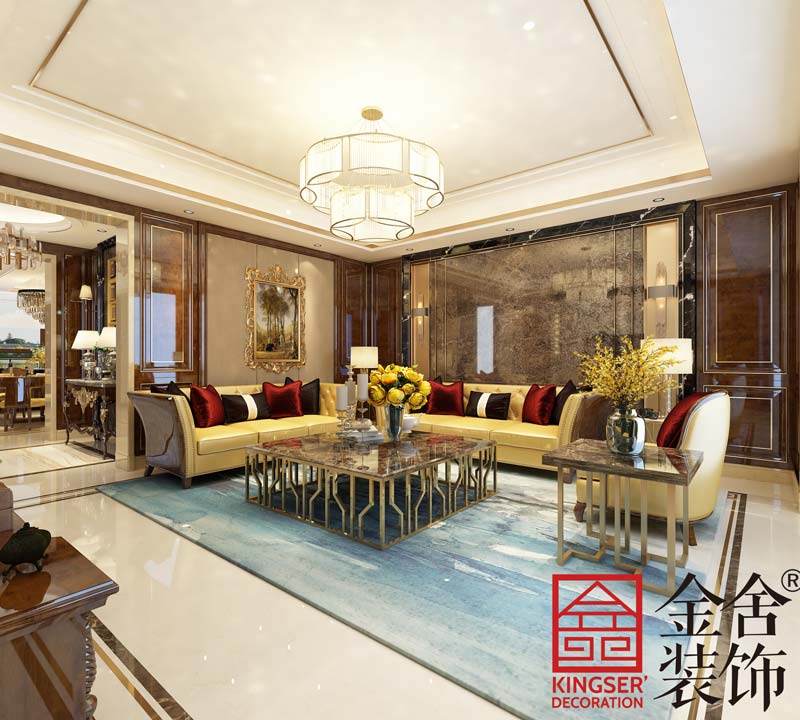 荣盛华府顶跃装修效果图
