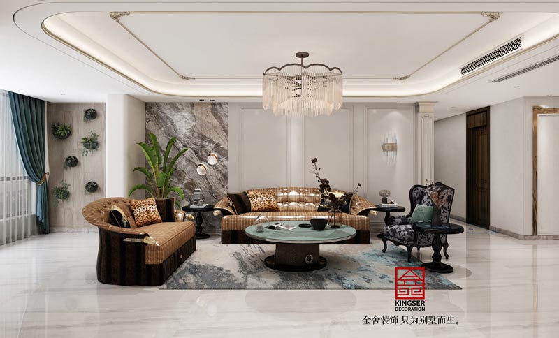 维多利亚三期装修206平米现代风格设计效果图