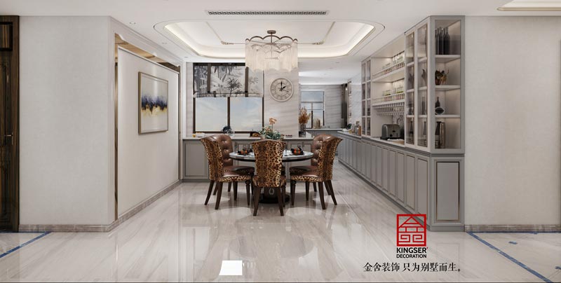 维多利亚三期装修206平米现代风格设计效果图