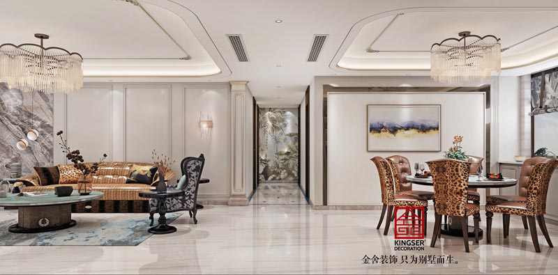维多利亚三期装修206平米现代风格设计效果图