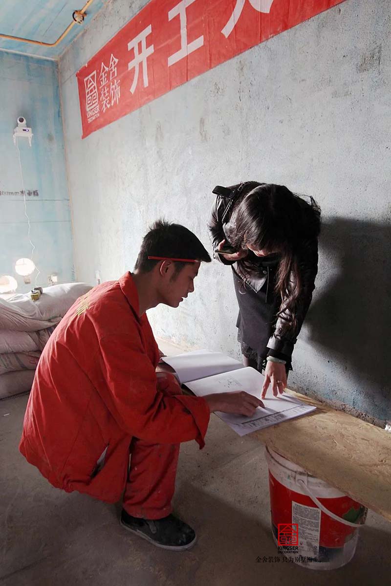 翰林甲第装修工地巡查