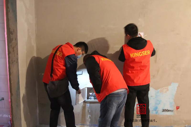 翰林甲第装修工地巡查