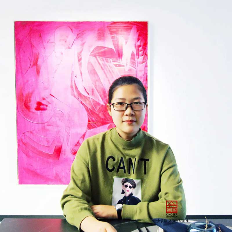 金舍装饰公司主材部马圆媛